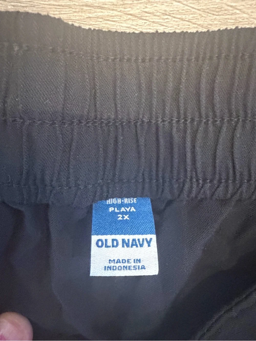 Old Navy High-Rise Playa Shorts | Black | Size 2X